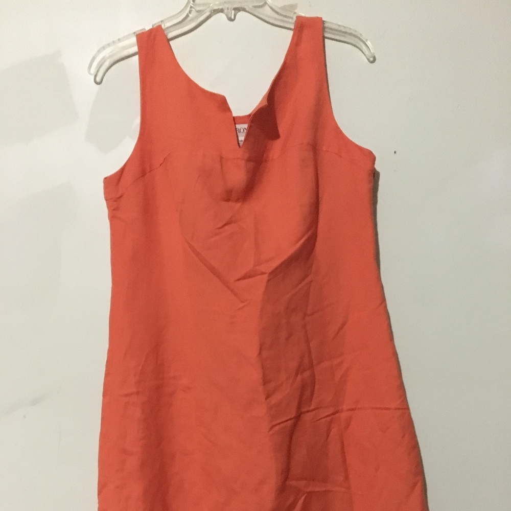 Merona Orange Size M Tunic Lace Hem Women Dress